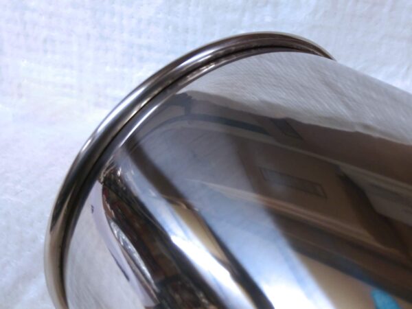 Stainless Steel Spun Silencer Close Up